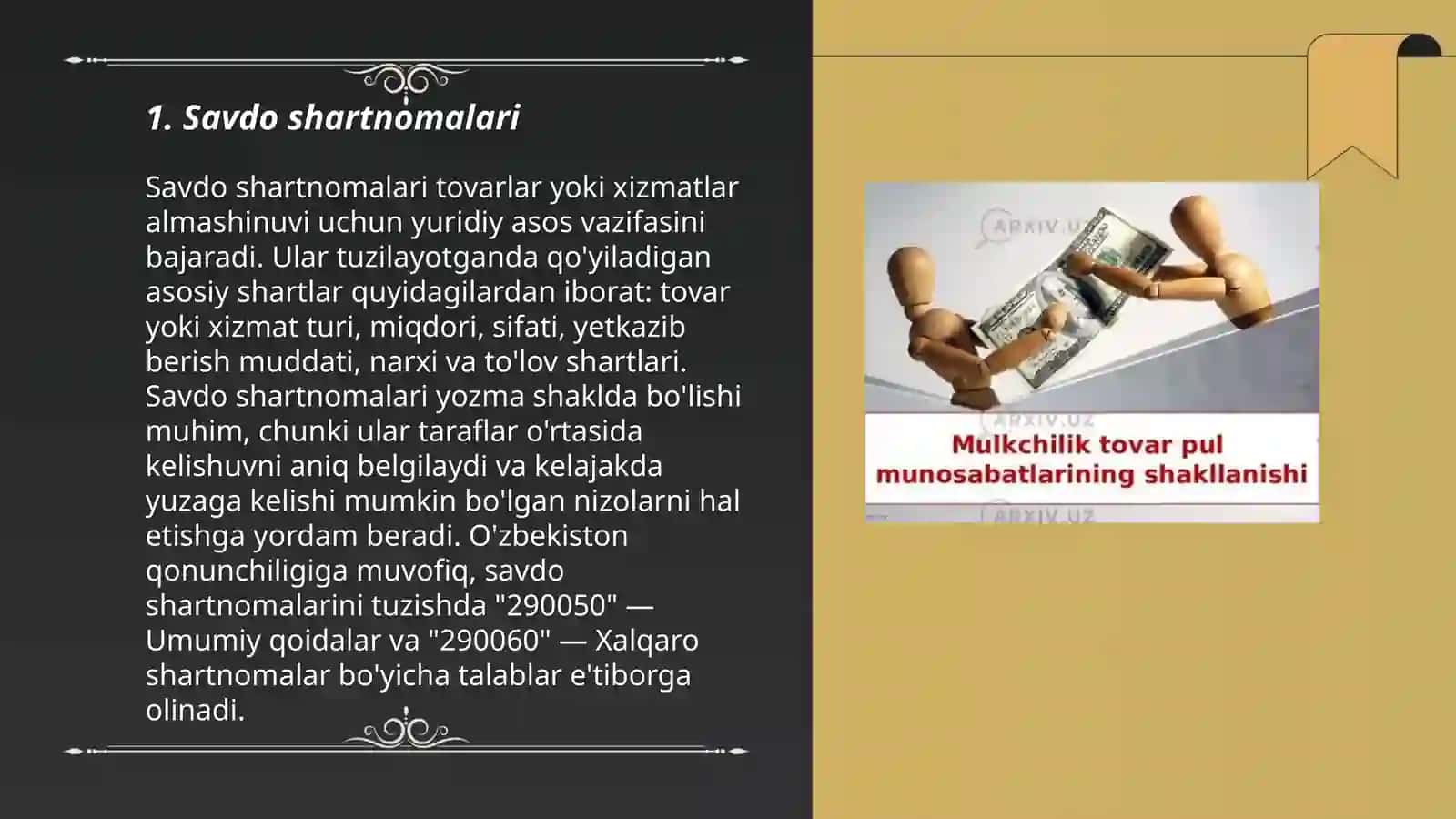 Savdo shartnomalari 3