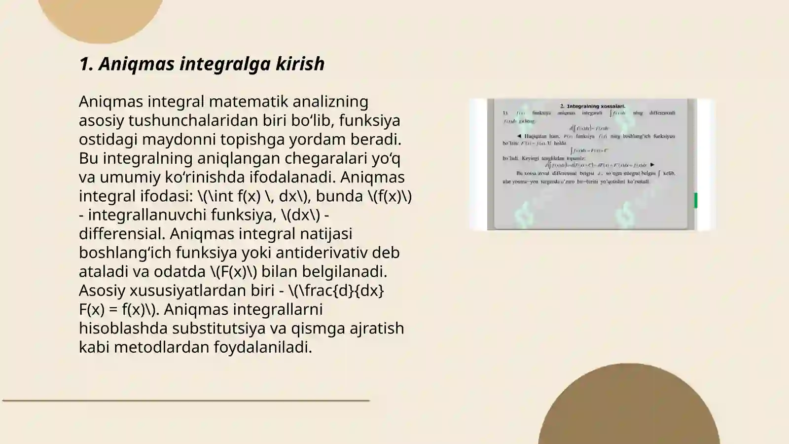 Aniqmas integral 3