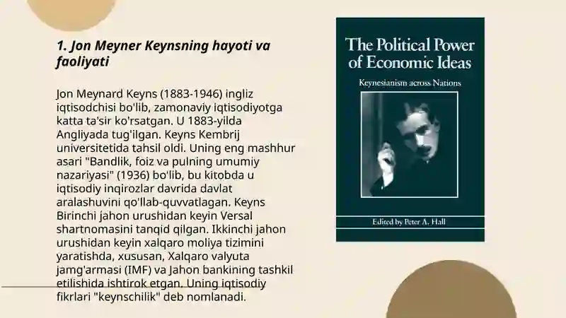 Jon Meyner Keyns talimoti va keynichilik 3
