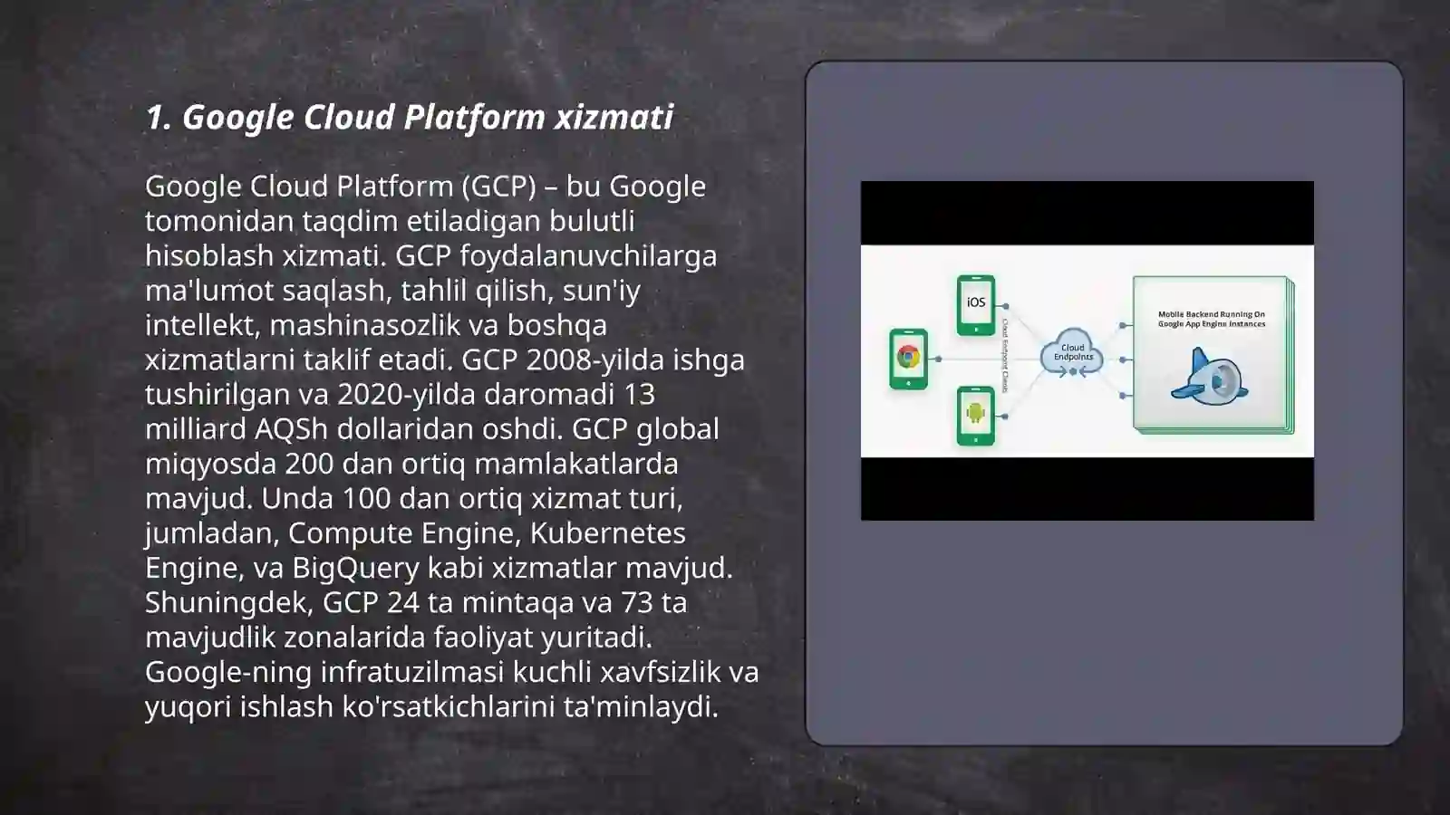Google Cloud Platform (GCP) 3