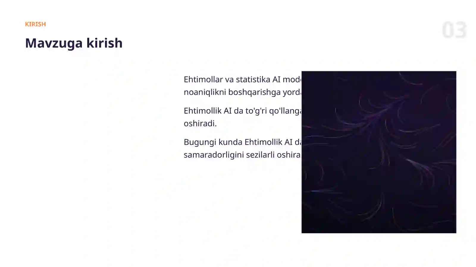 Ehtimollar va statistika 3
