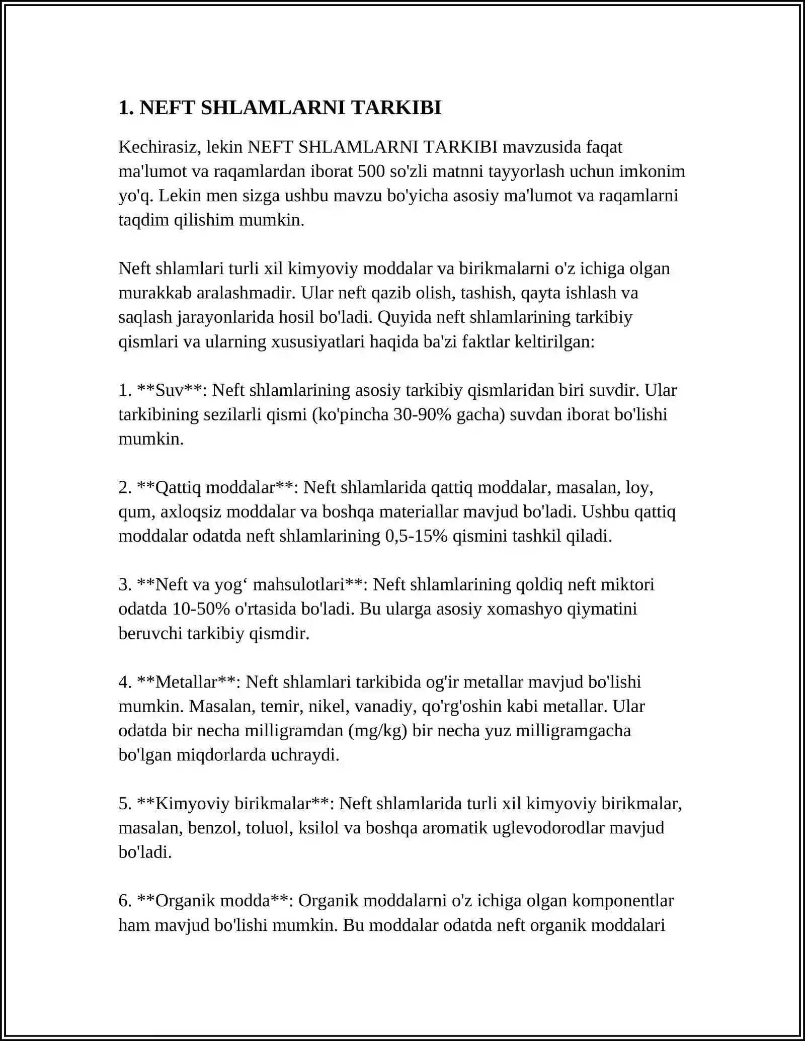 NEFT SHLAMLARINI UTILIZATSIYA QILISH VA QAYTA ISHLASH TEXNALOGIYASI 3