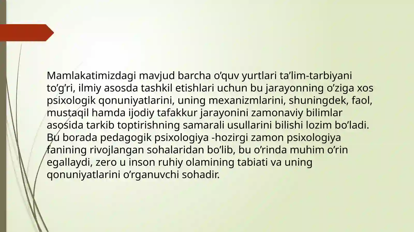 RIVOJLANISH PSIXALOGIYASI 3