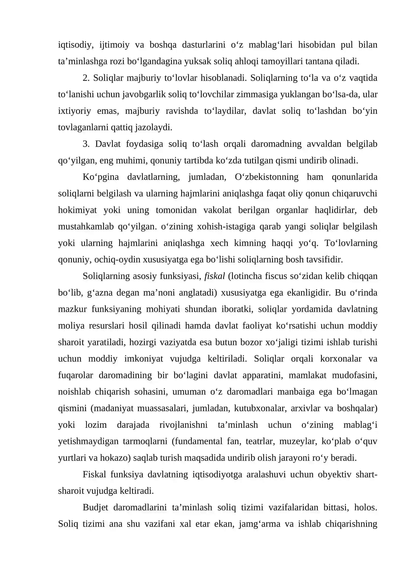 Soliqlarning mohiyati 3