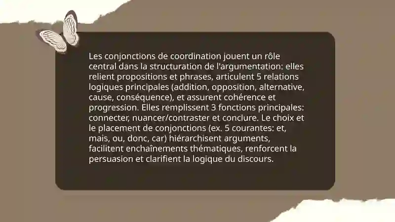 Les conjonctions de coordination et de subordination 3