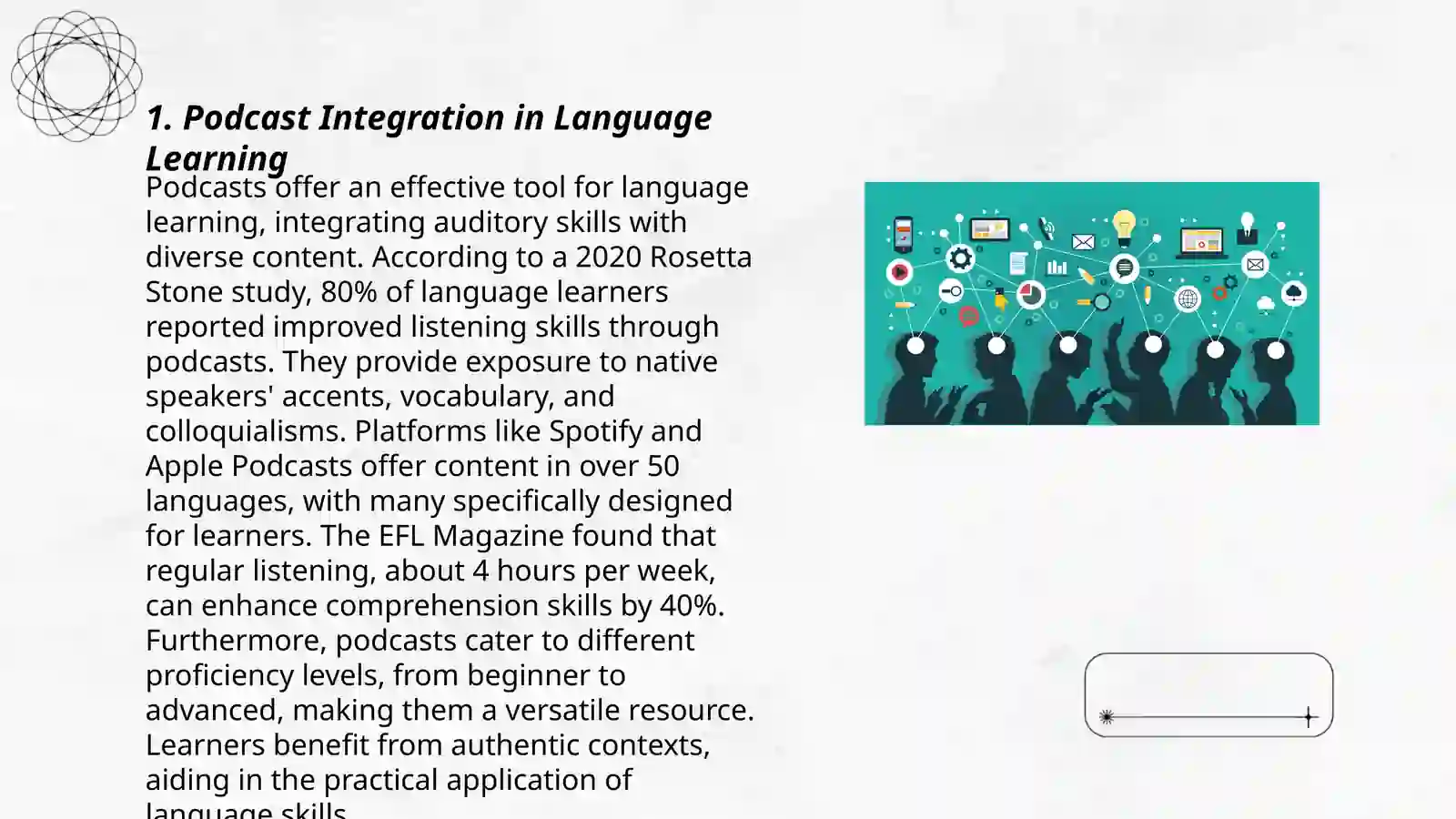 Modern technologies in teaching listening 3