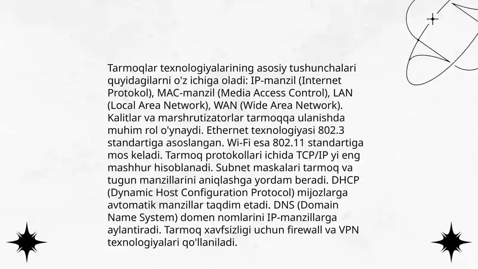 Tarmoq texnologiyalari global axborot resursti sifatida 3