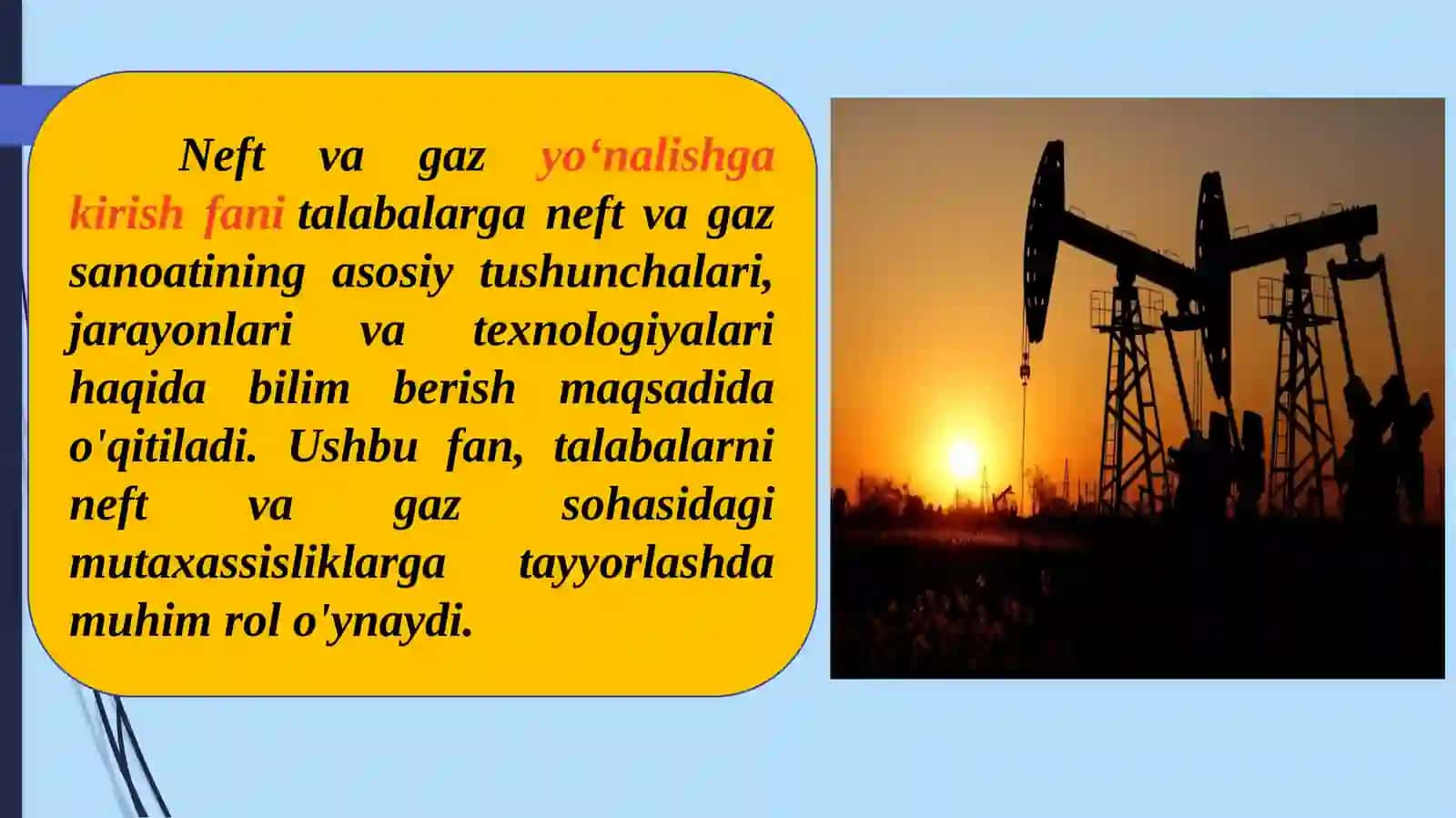 Yo‘nalishga kirish fanining bakalavriato‘quvrejasidagimutaxassislik fanlari bilan bog‘liqligi 3