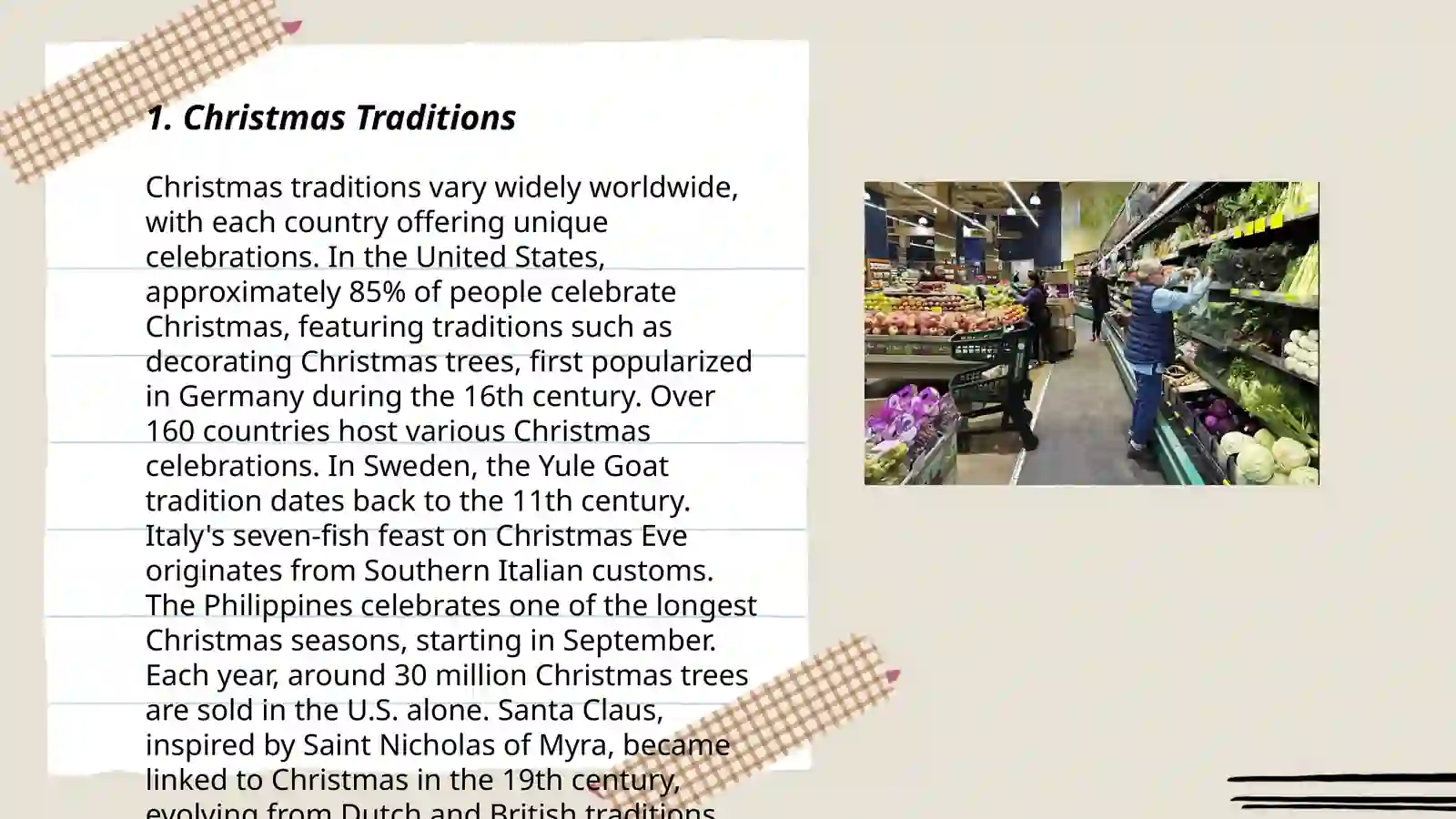 Christmas Traditions 3