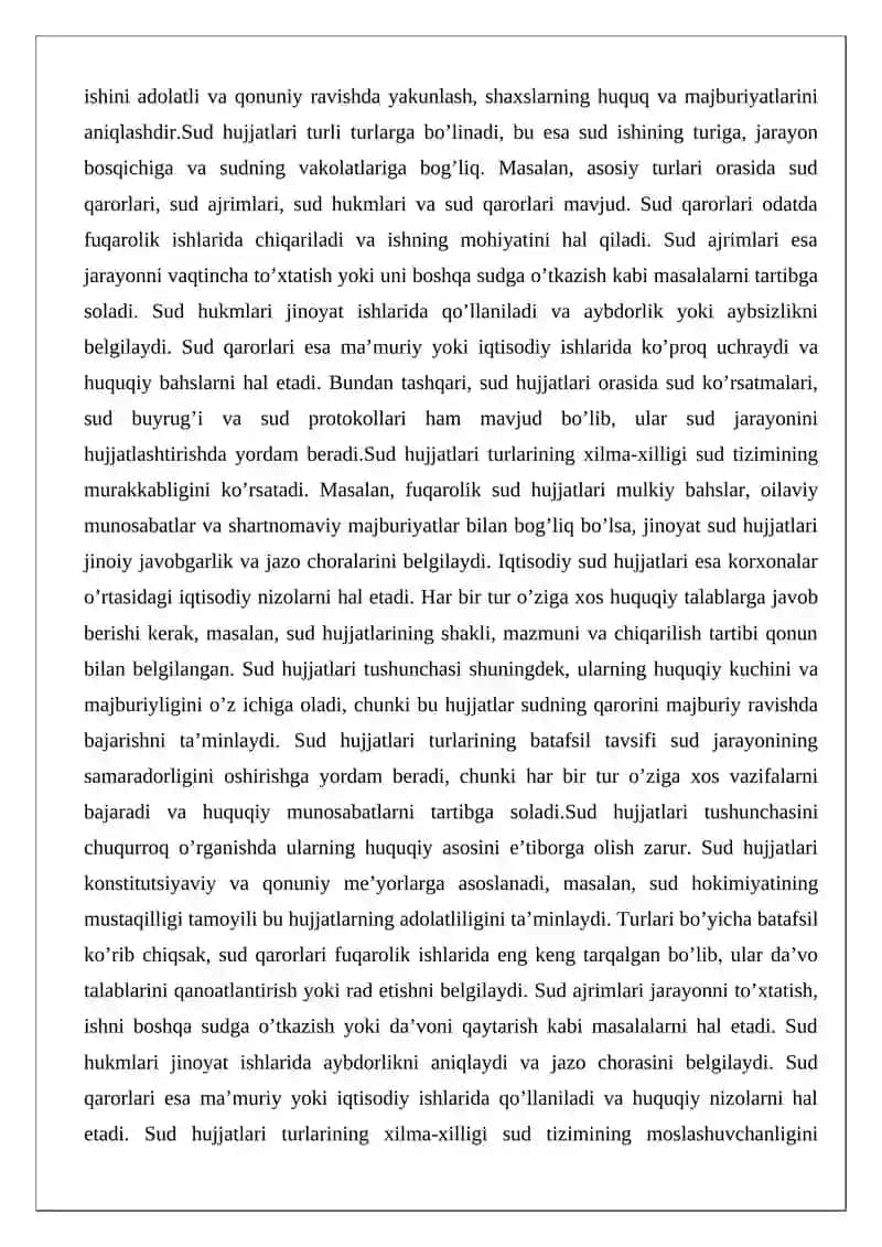 Sud hujjatlarini e’lon qilishning yuridik texnikasi tushunchasi 3