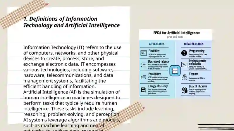 The difference of informative technology and artificial intelligence 3