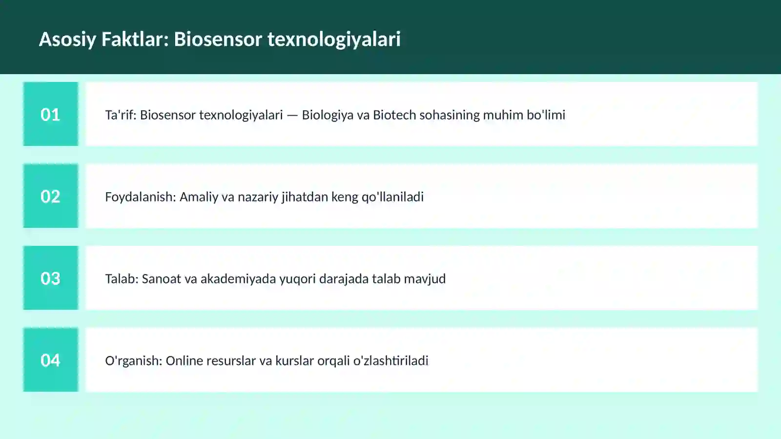 Biosensor texnologiyalari 3