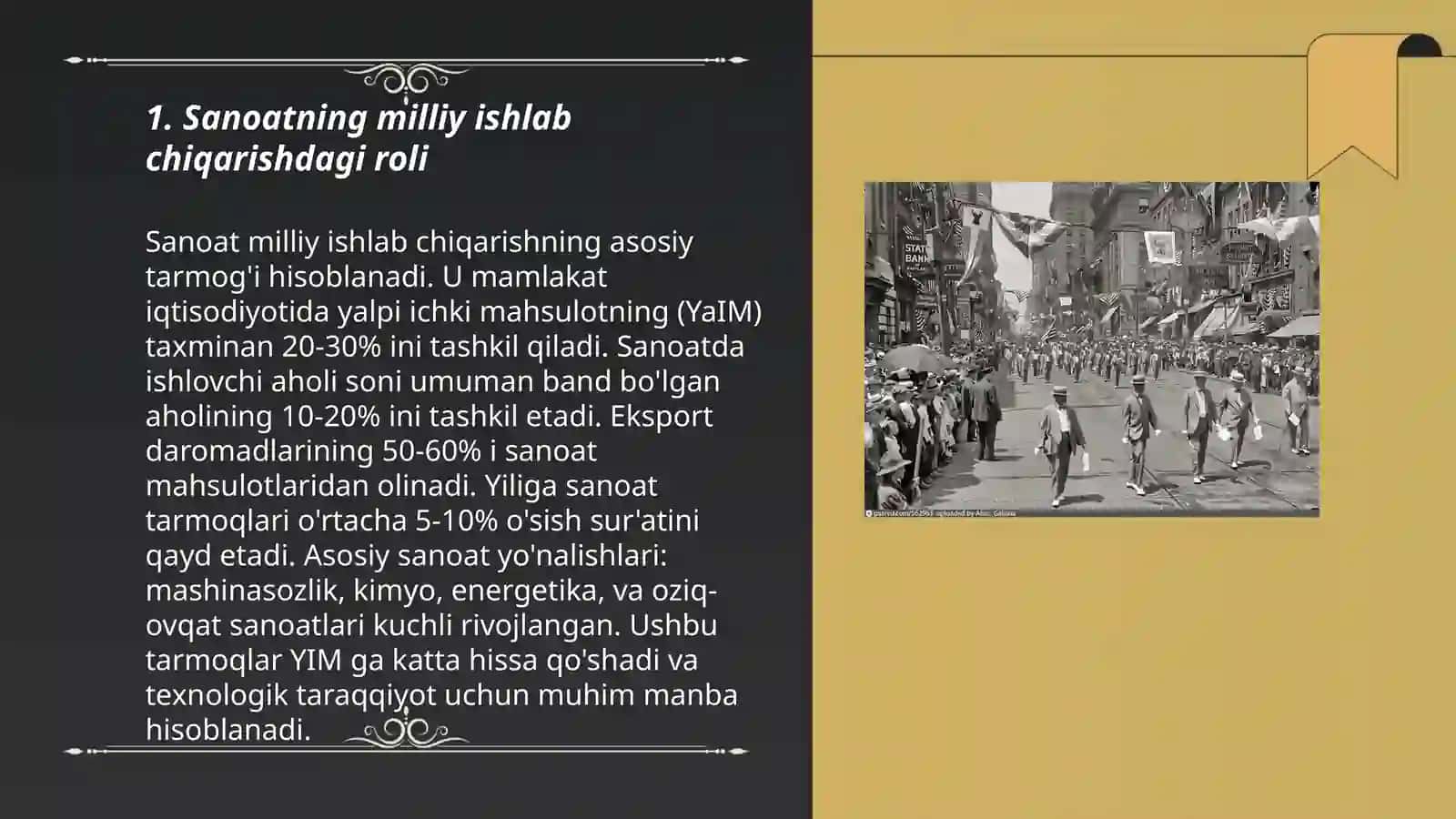 Sanoatning milliy iqtisodiyotdagi ahamiyati 3