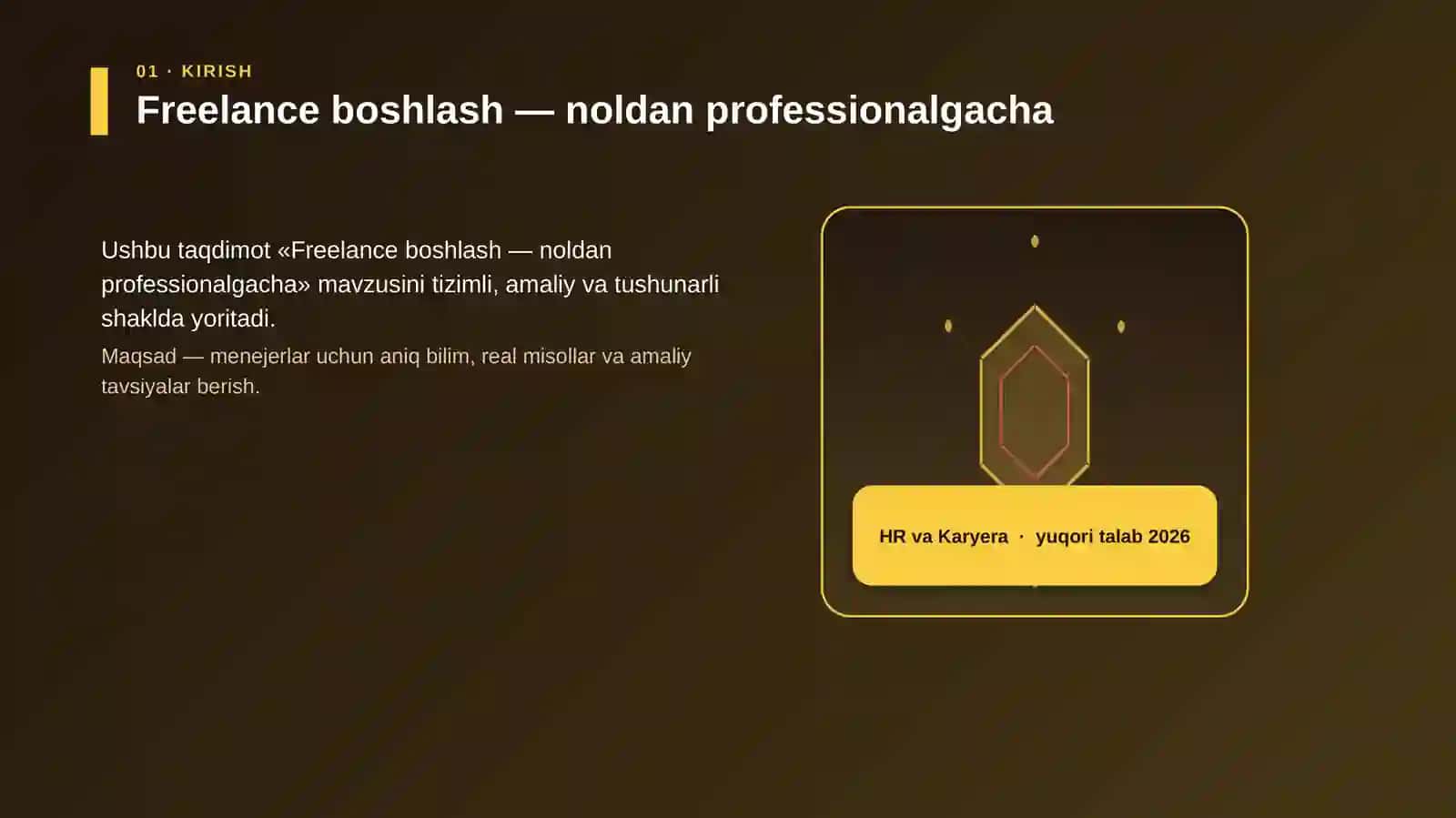Freelance boshlash — noldan professionalgacha 3