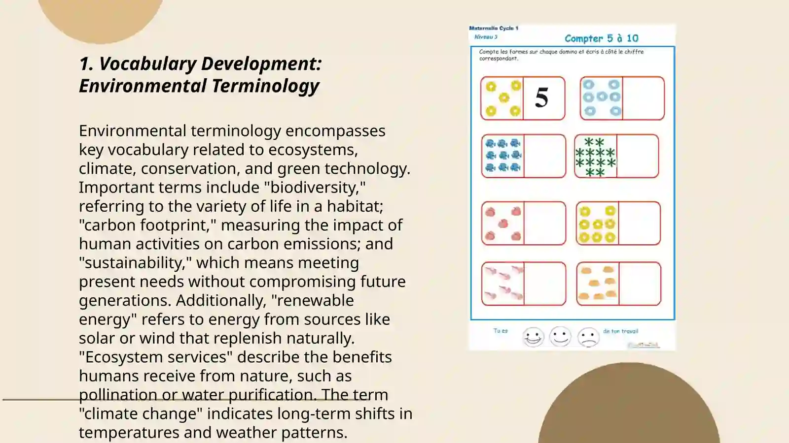 Translating Environment Terminology 3