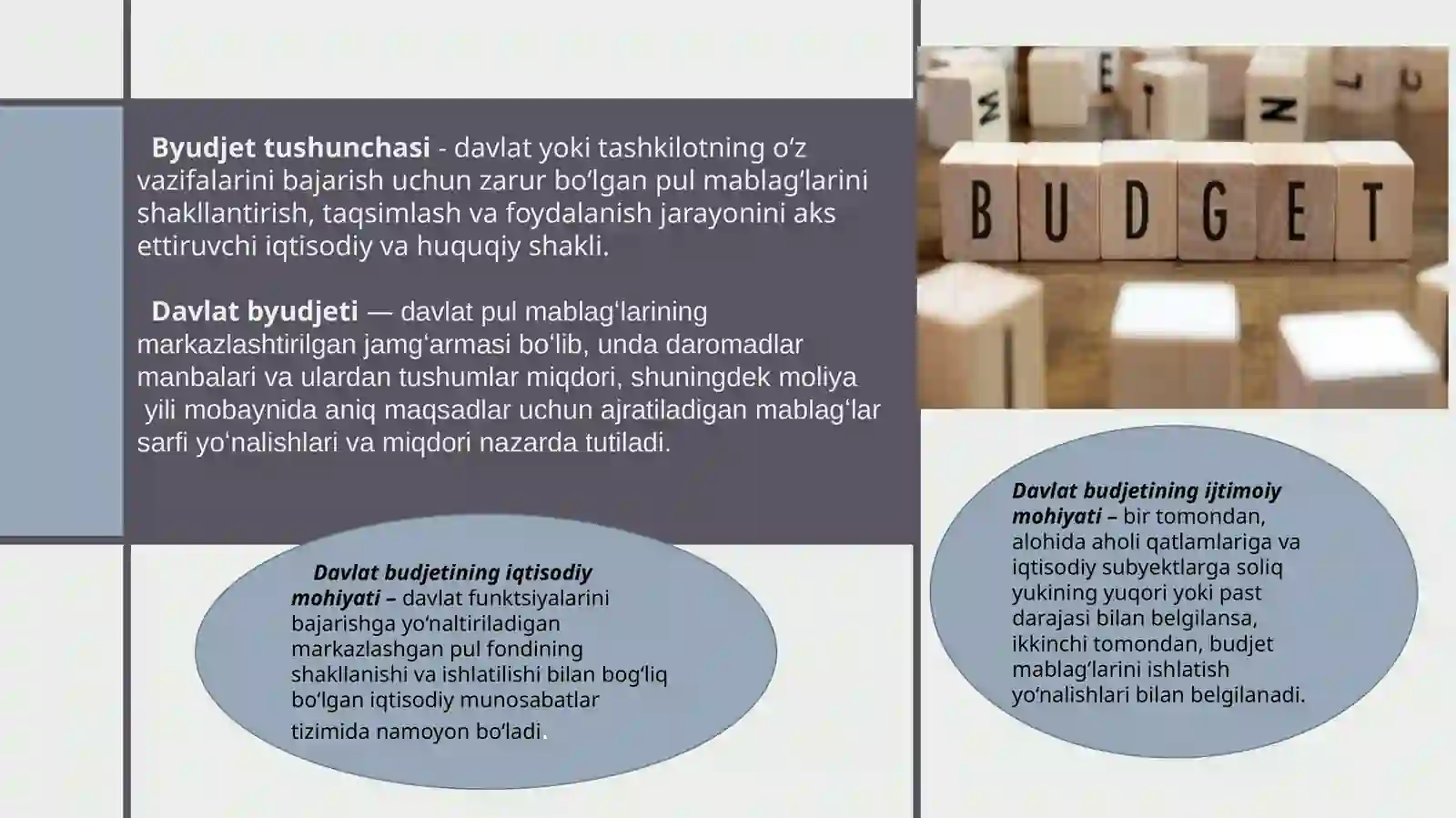 BYUDJET TASNIFI 3