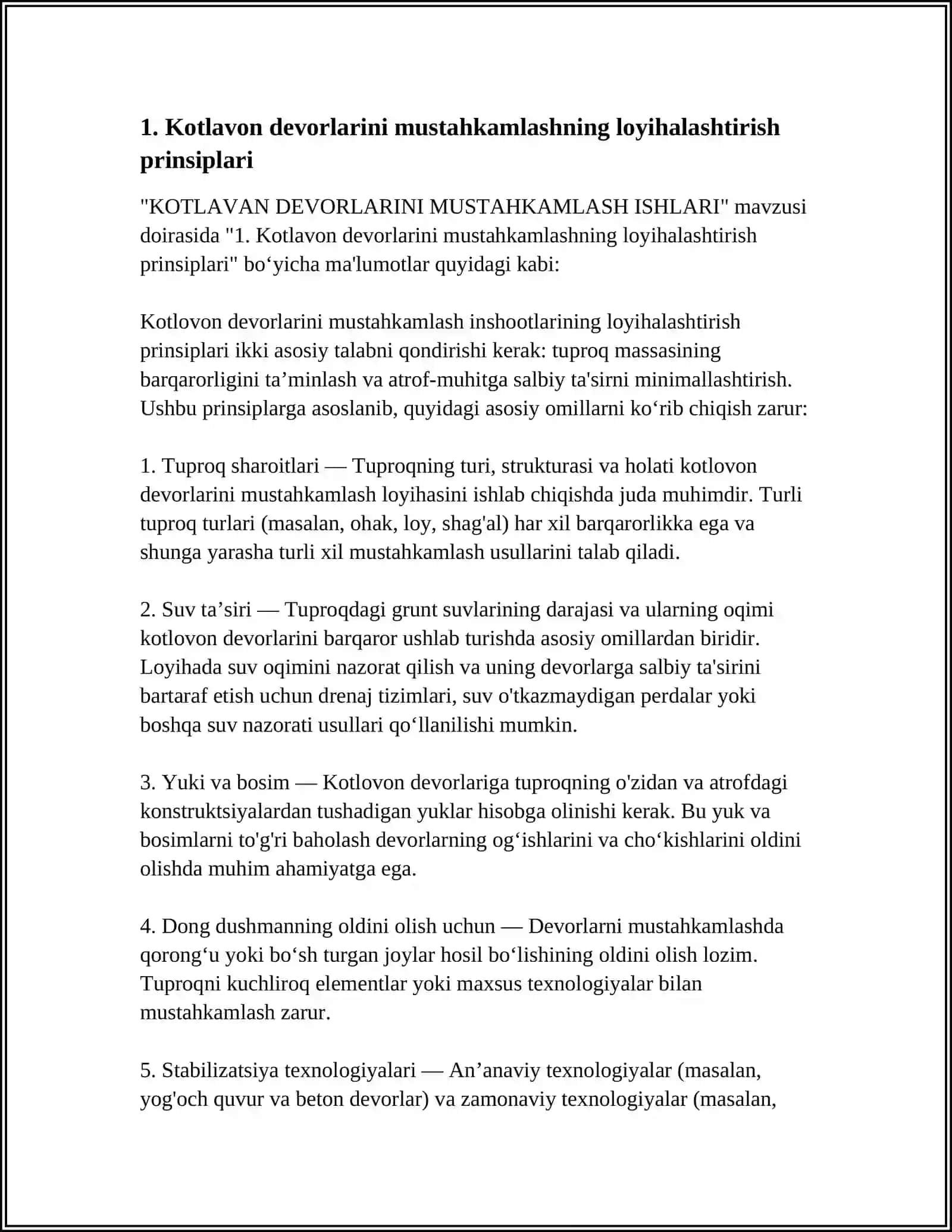 KOTLAVAN DEVORLARINI MUSTAHKAMLASH ISHLARI 3