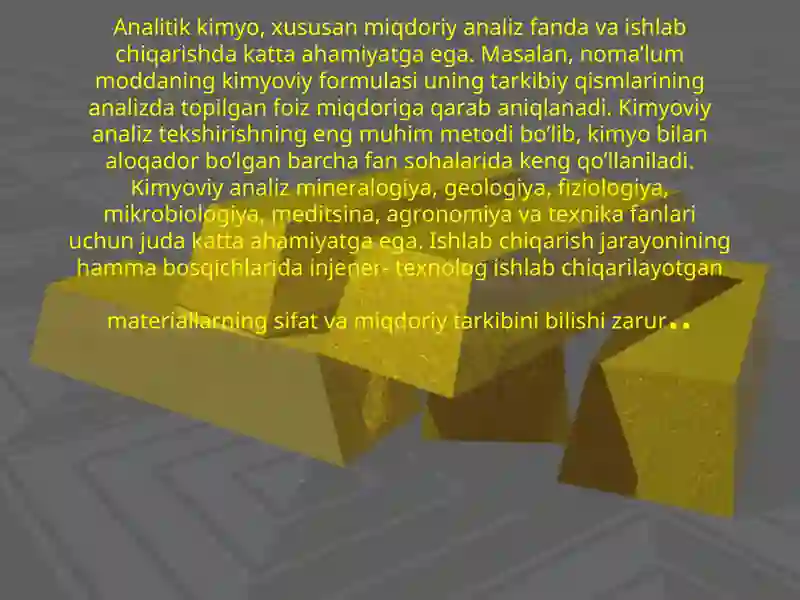 Kimyo Analiz 3