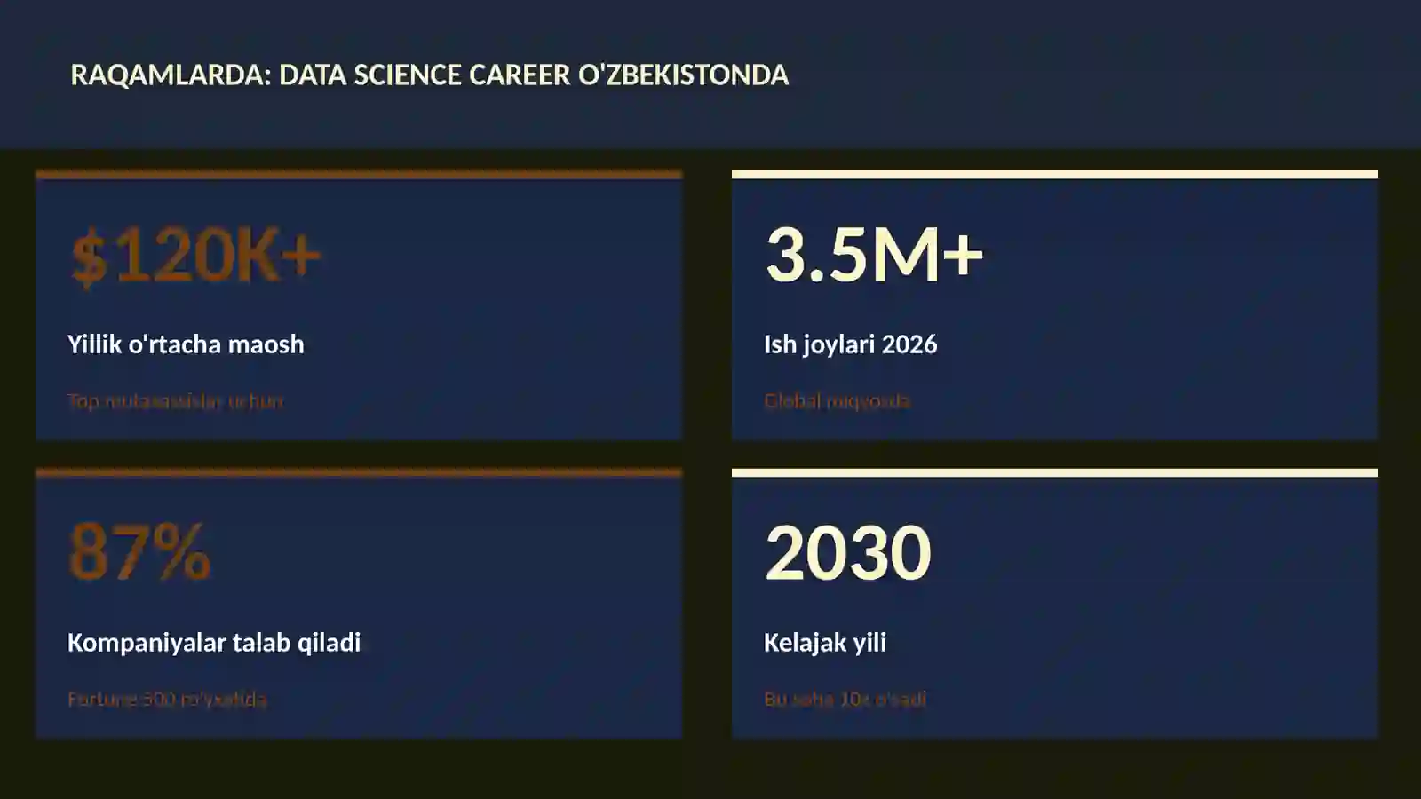 Data science career O'zbekistonda 3