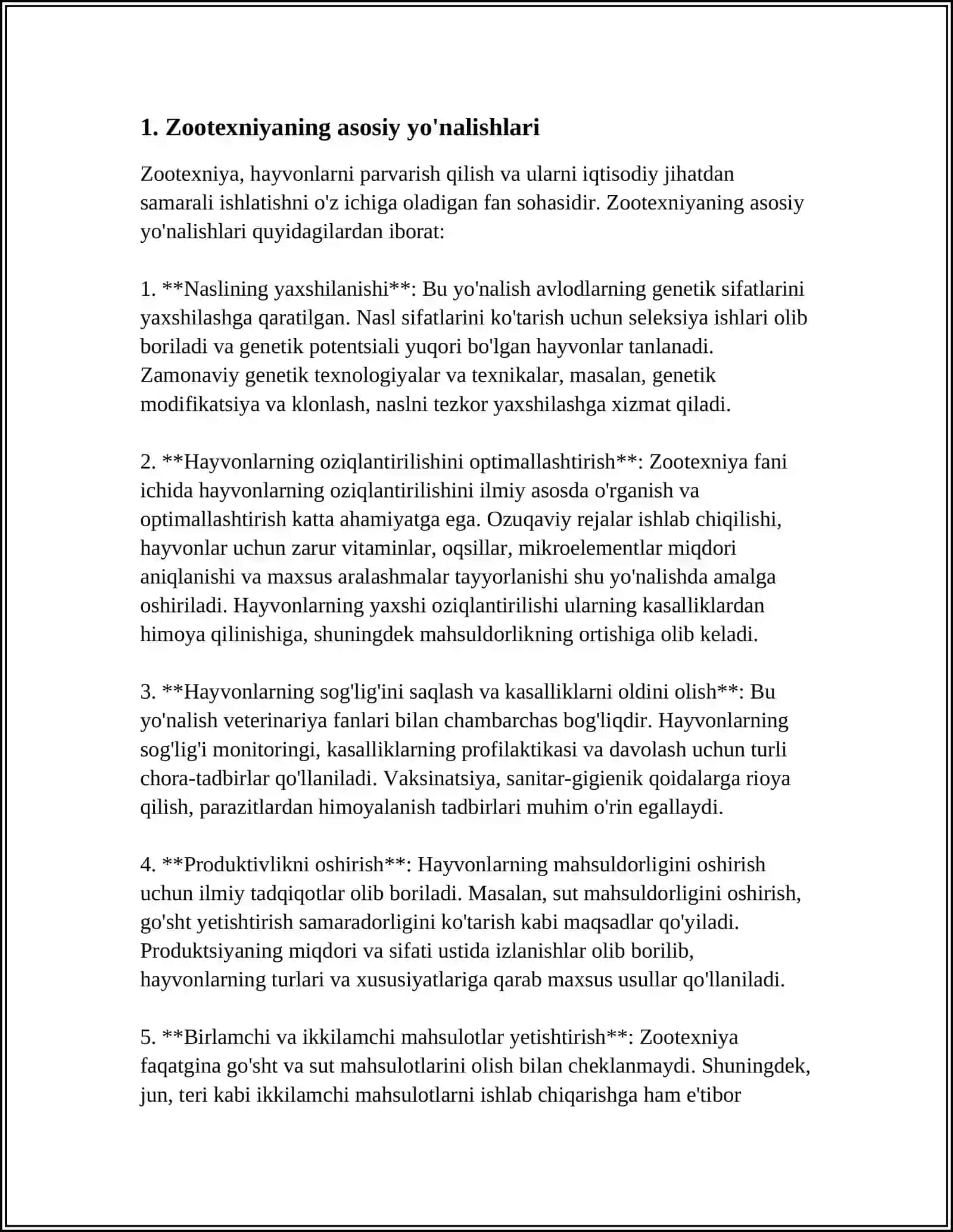 ZOOTEXNIYA VA BIOLOGIYA 3