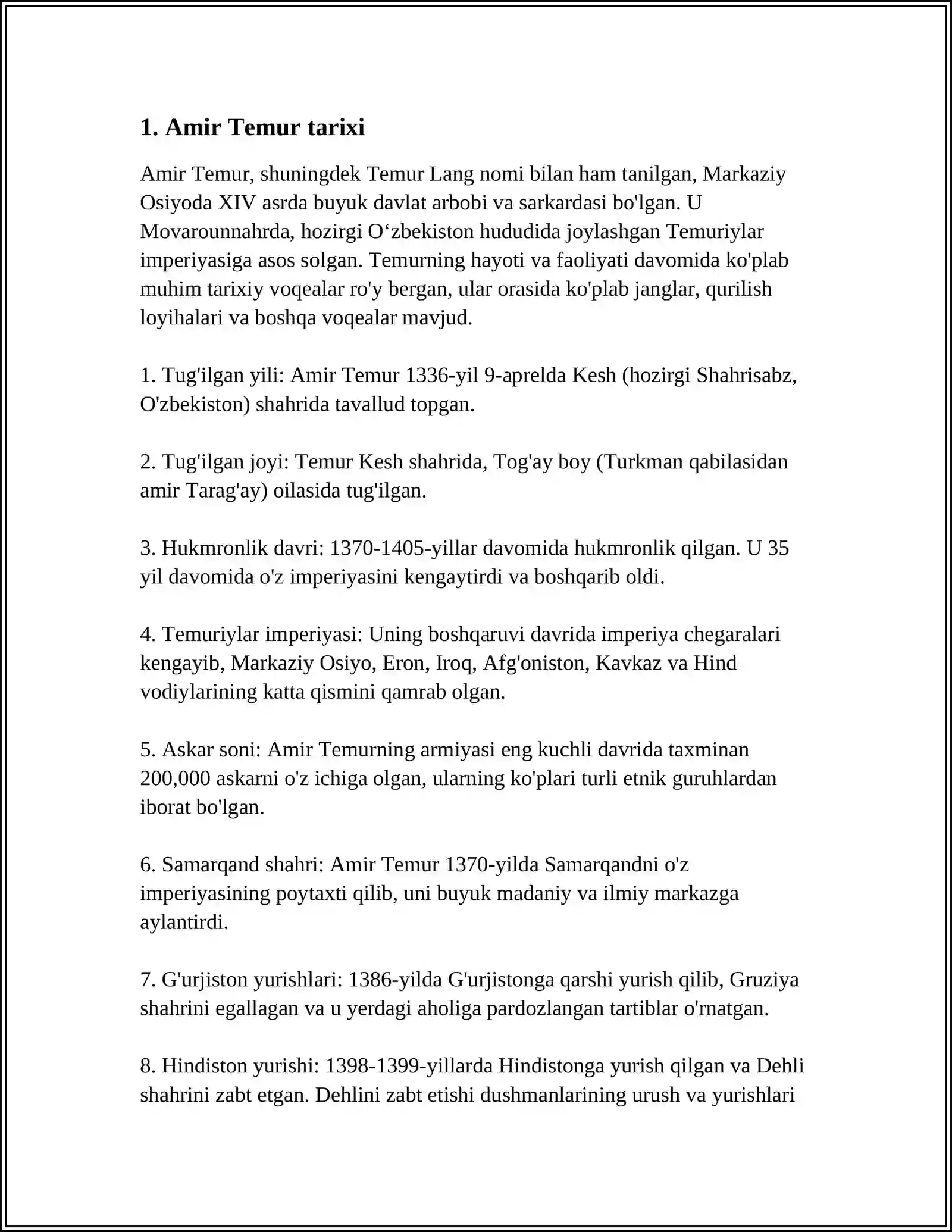 Amir Temur tarixi 3