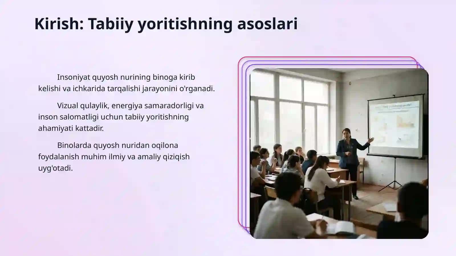 Xonalar insolyatsiyasi va uning ahamiyati 3