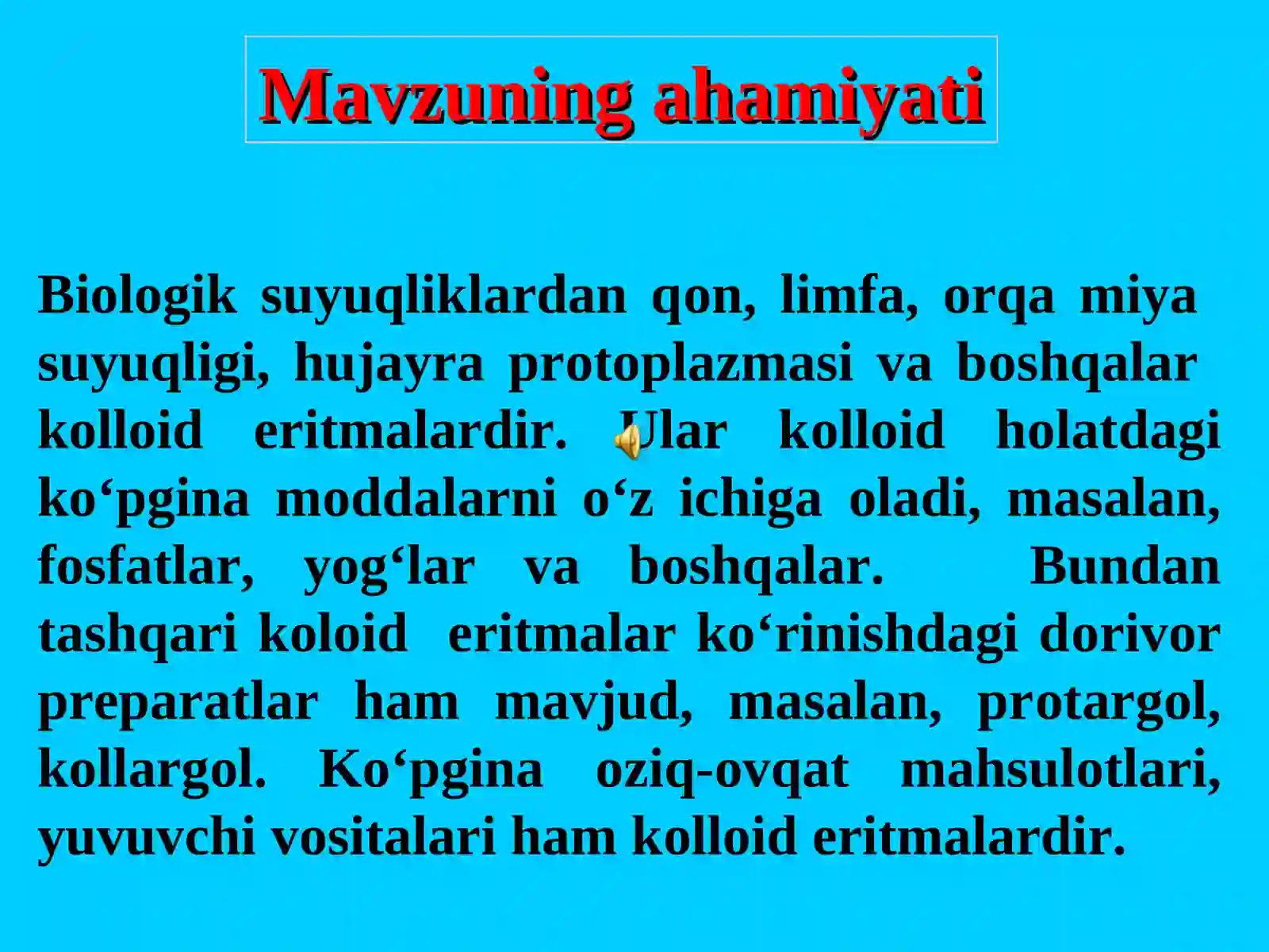 Kolloid dispers sistemalar 3