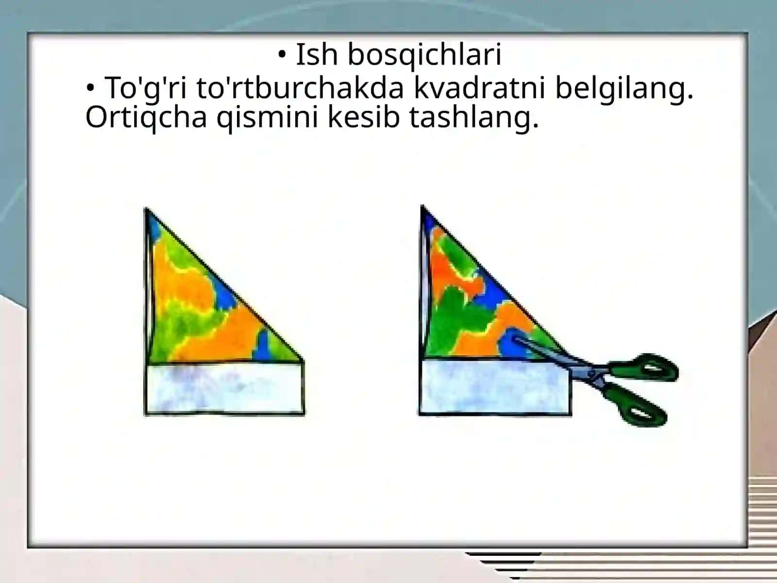 Texnologiya - Detallarning harakatlanuvchan birikmasi 3