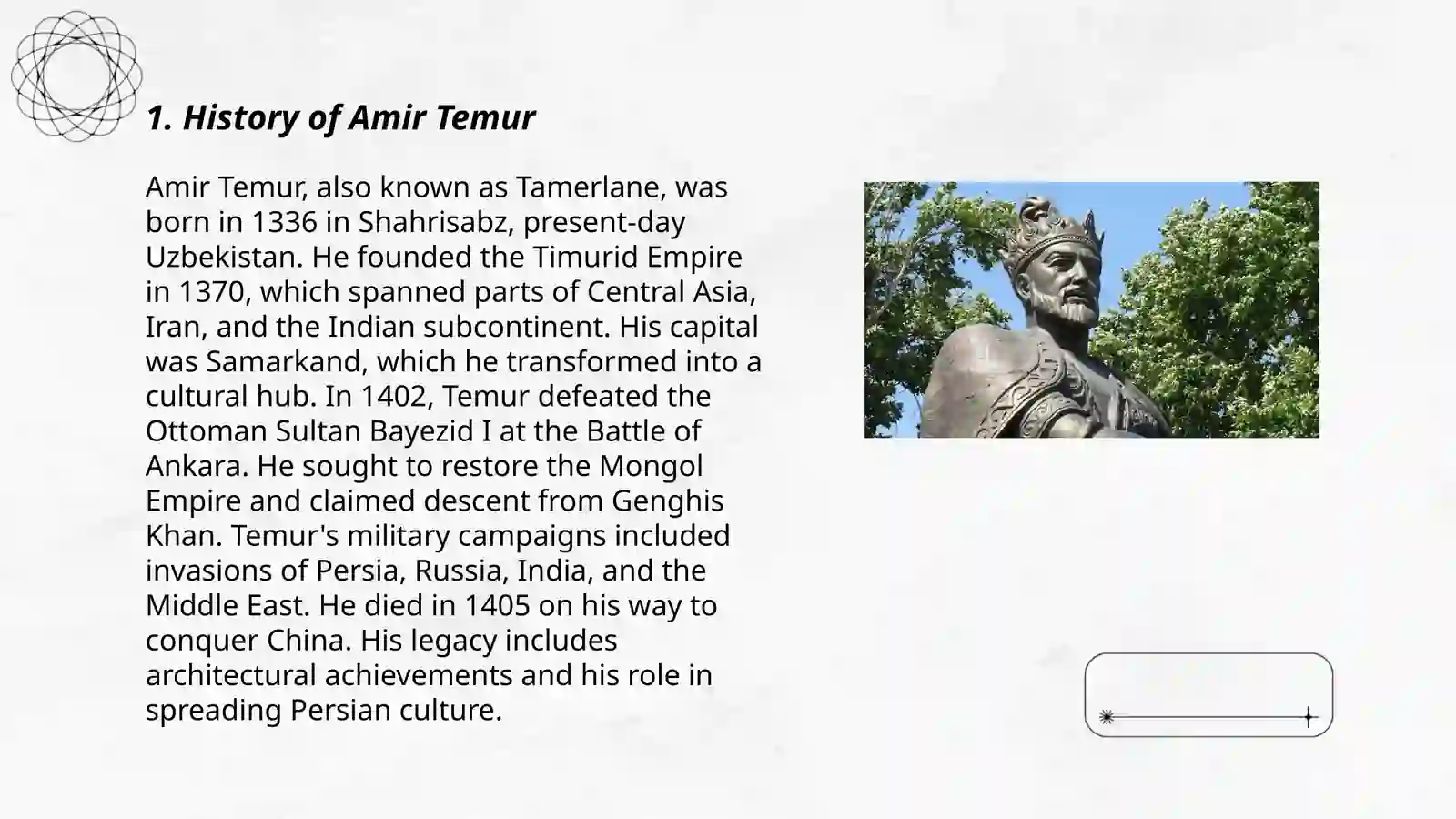 Visiting to Amir Temur museum 3