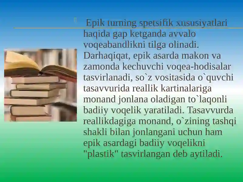 Epik asarda badiiy vaqt xususiyatlari 3