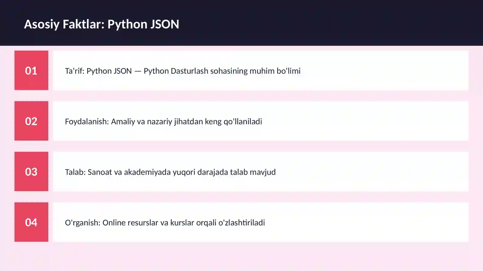 Python JSON 3