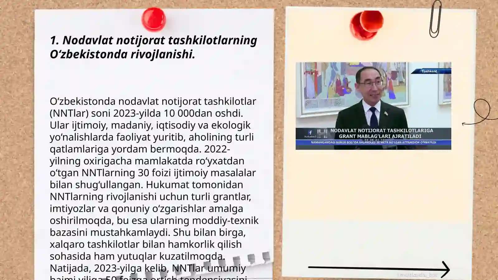 Òzbekistonda nodavlat notijorat tashkilotlar va ularning siyosiy, ijtimoiy hamda iqtisodiy jarayonlardagi ishtiroki 3