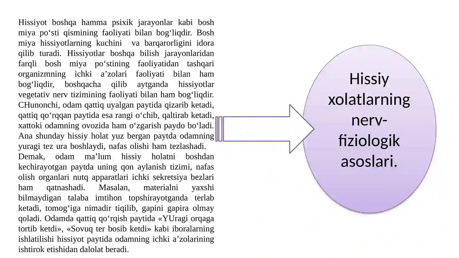 Hissiyot va emotsiyalar 3