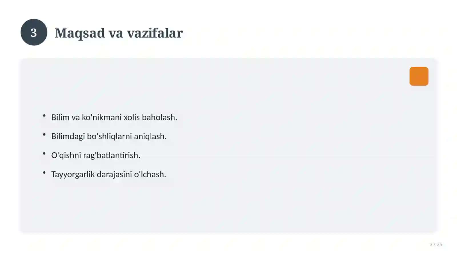 Geografiya fanidan 7-sinf test savollari to'plami 3