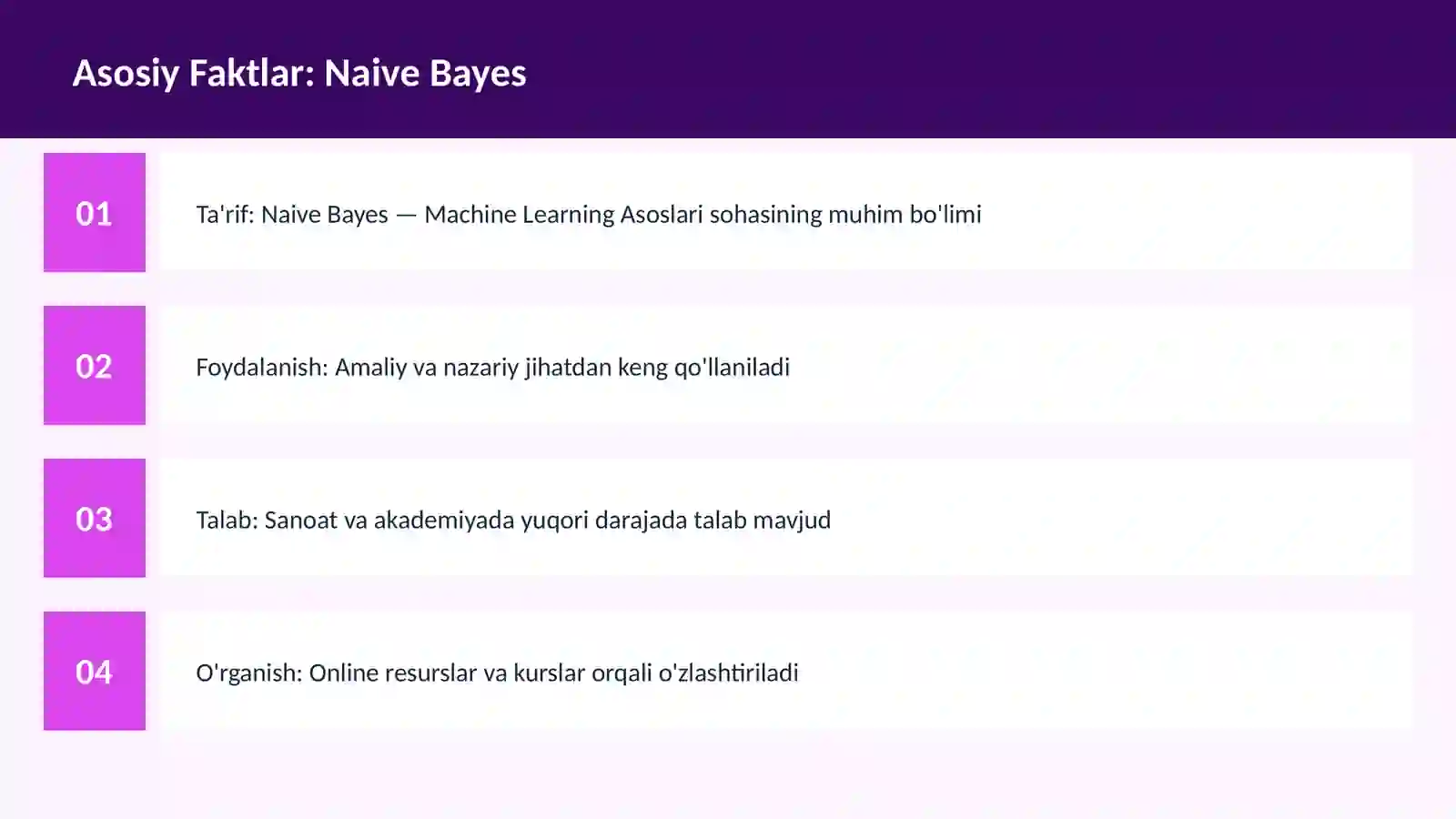 Naive Bayes 3