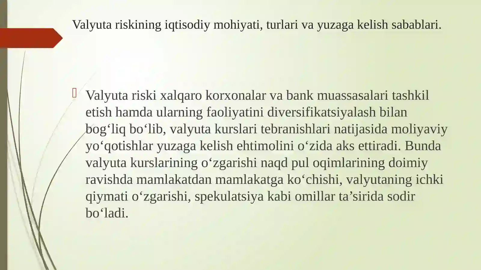 Valyuta riski 3