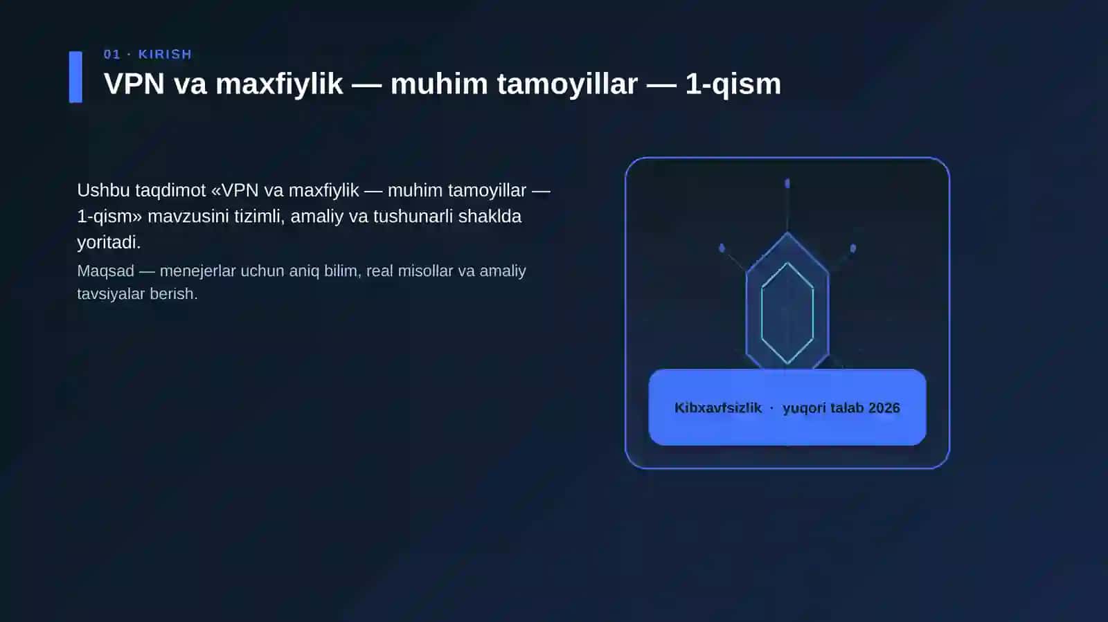 VPN va maxfiylik — muhim tamoyillar — 1-qism 3