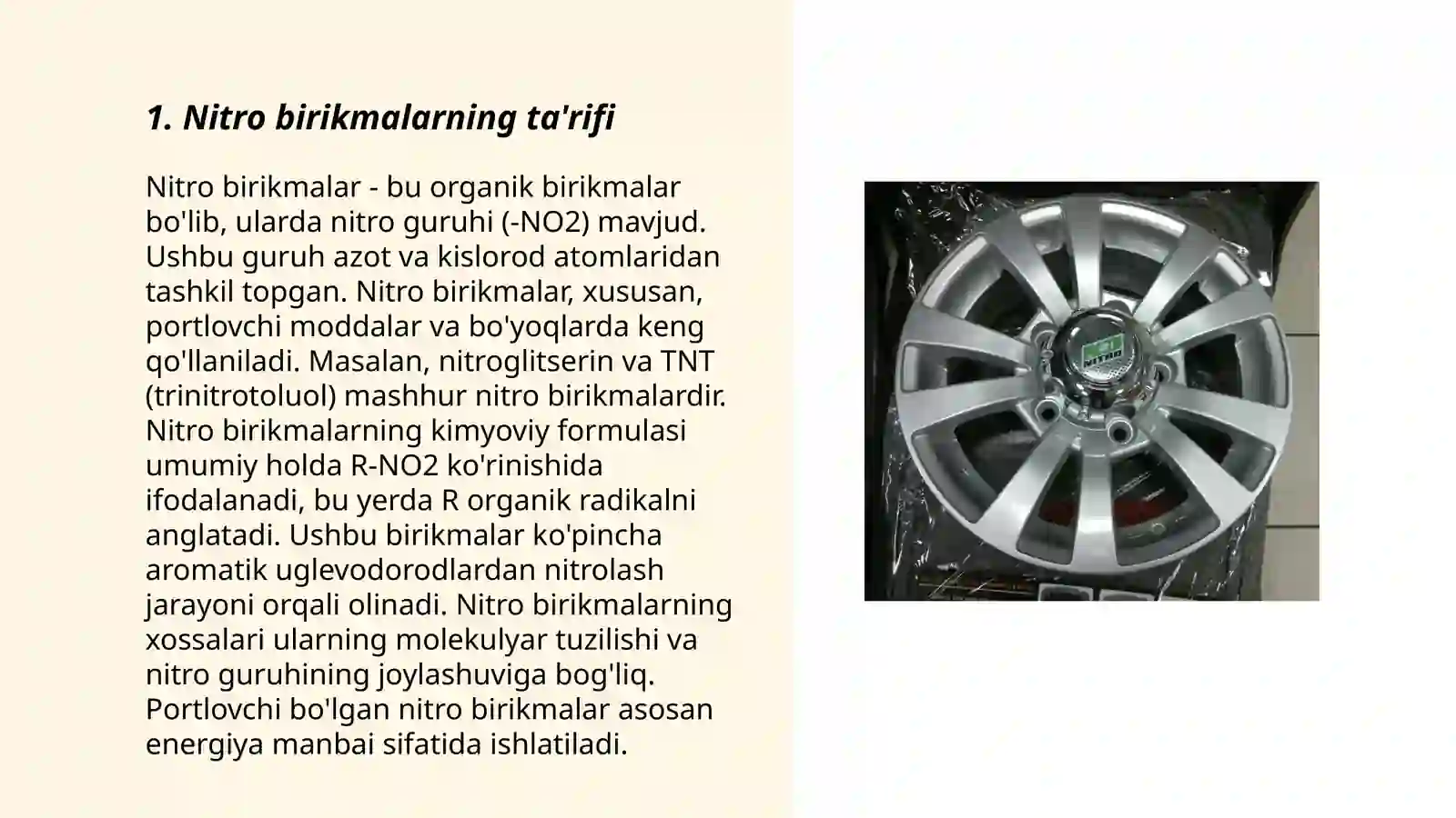 Nitro birikmalar 3