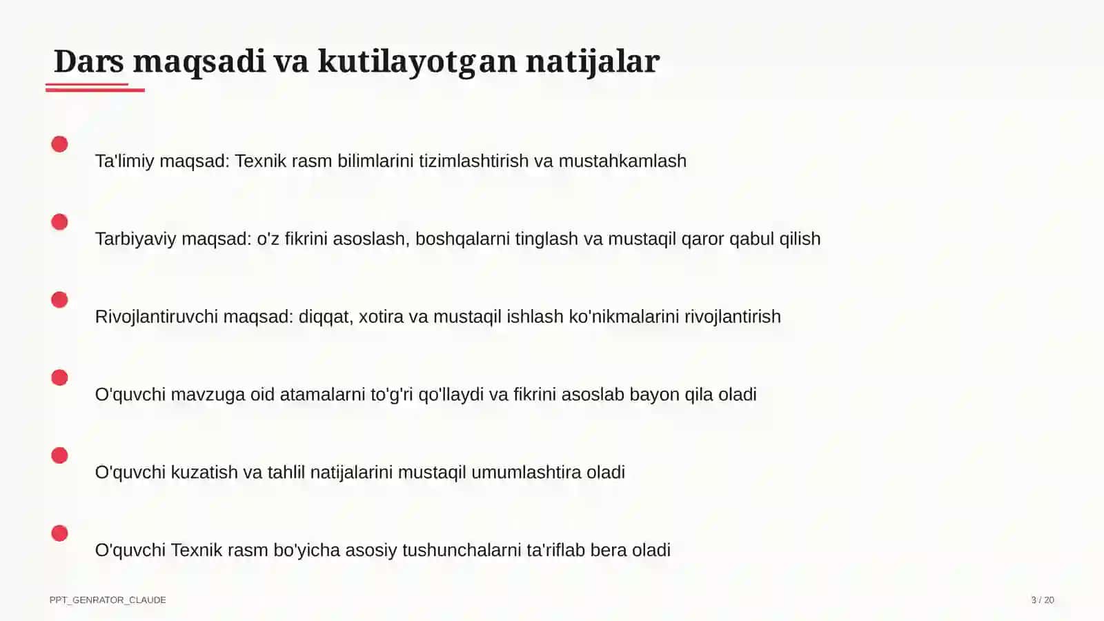 Texnik rasm (8-sinf) 3