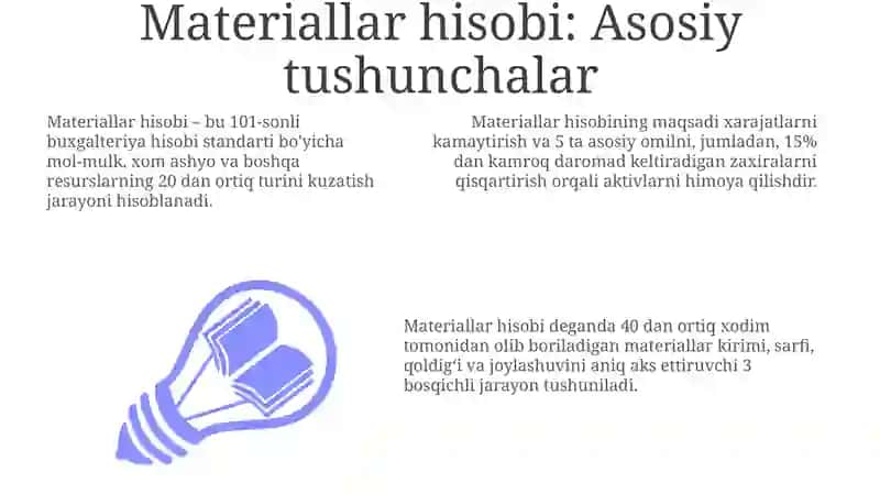Materiallarhisobi 3