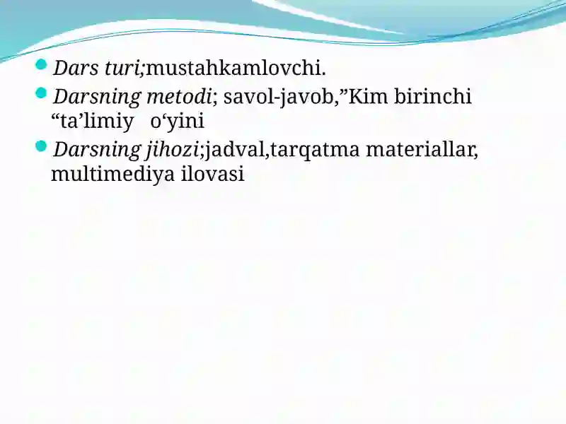 So’zlarni o’zaro bog’lovchi qo’shimchalar 3