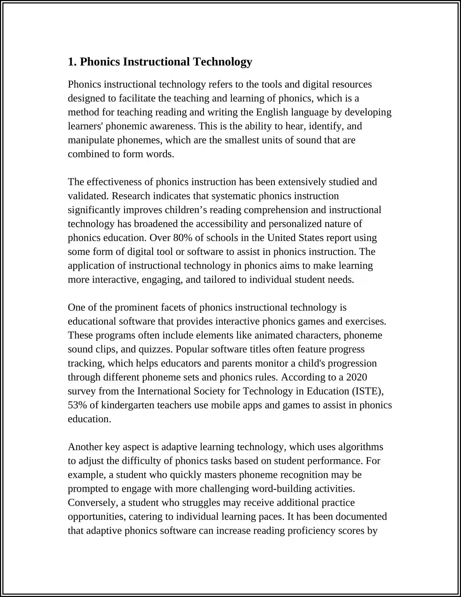 Technologies of Teaching Reading 3