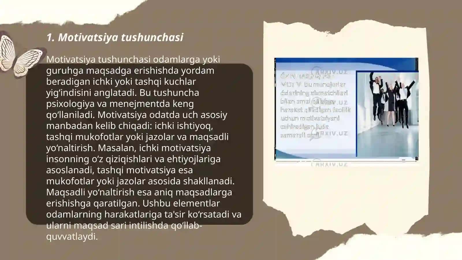 Xorijiy psixologiyasida motiv va motivatsiya muammosi 3