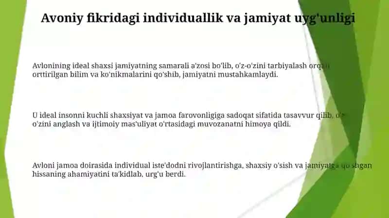 Abdulla Avloniyning Komil Inson Haqidagi Qarashlari 3