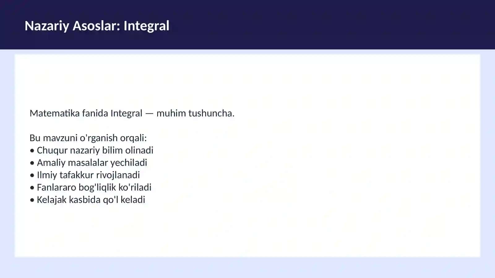 Limitlar 3