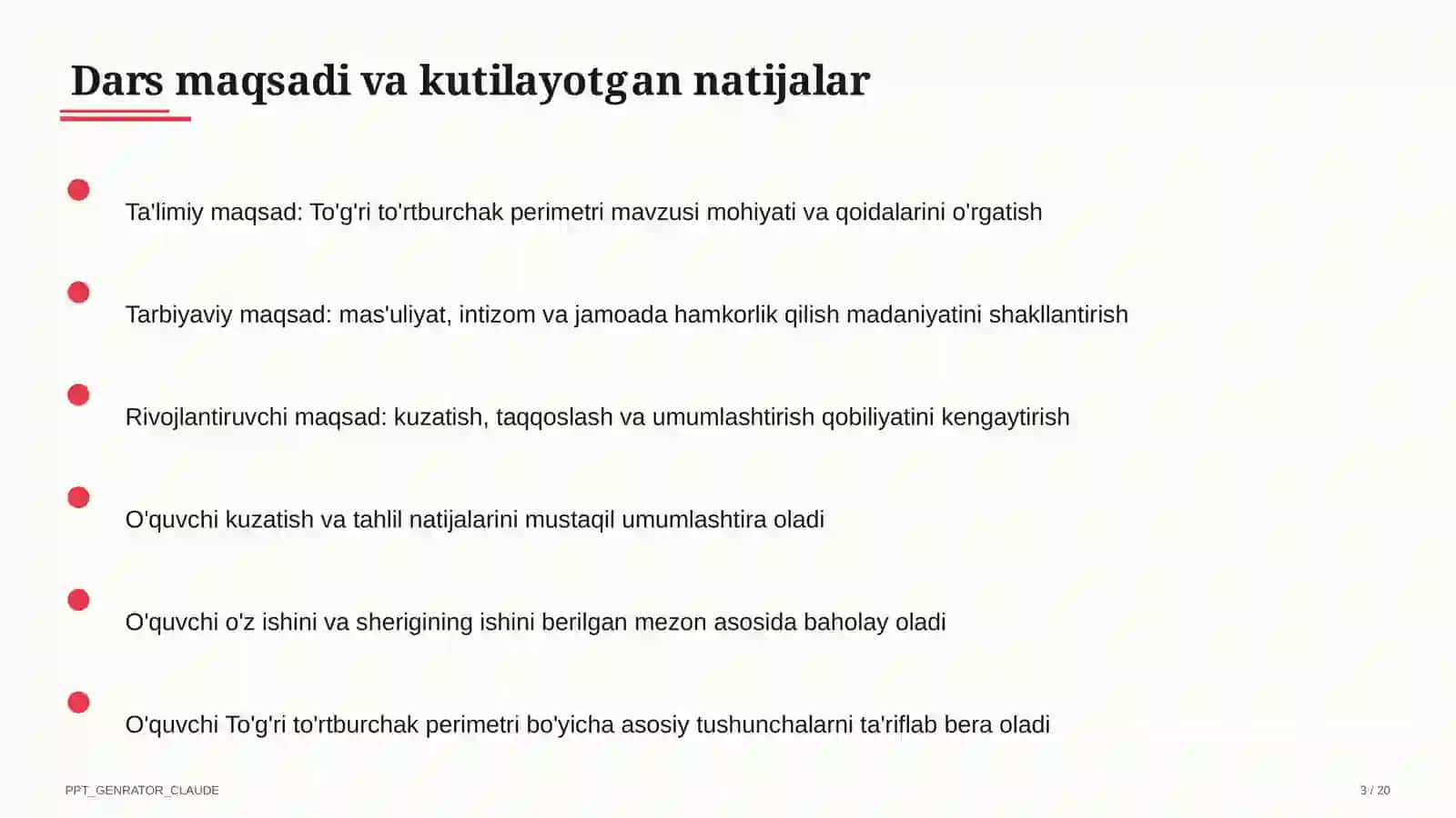 To'g'ri to'rtburchak perimetri (2-sinf) 3