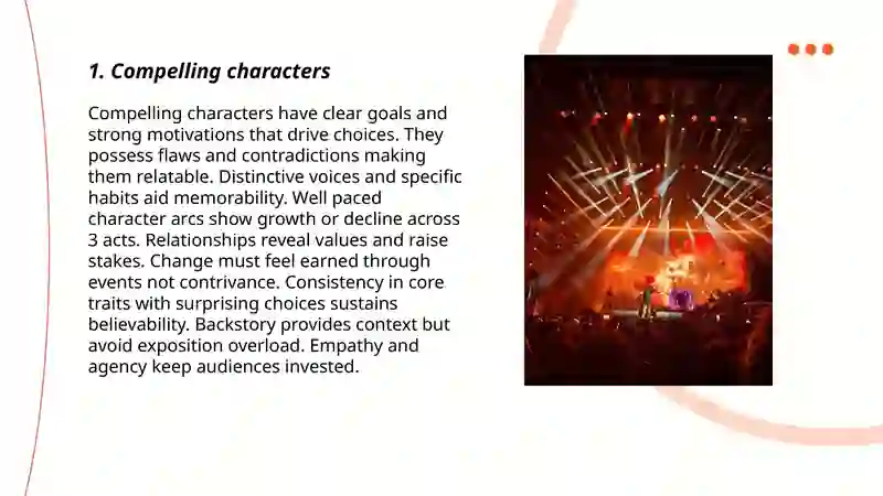 Compelling characters 3