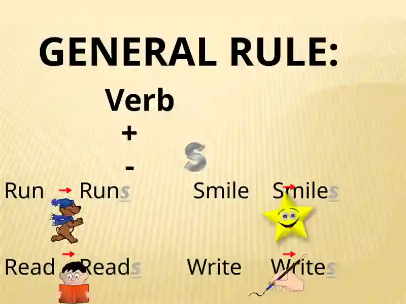 Verb Conjugation Rules 3