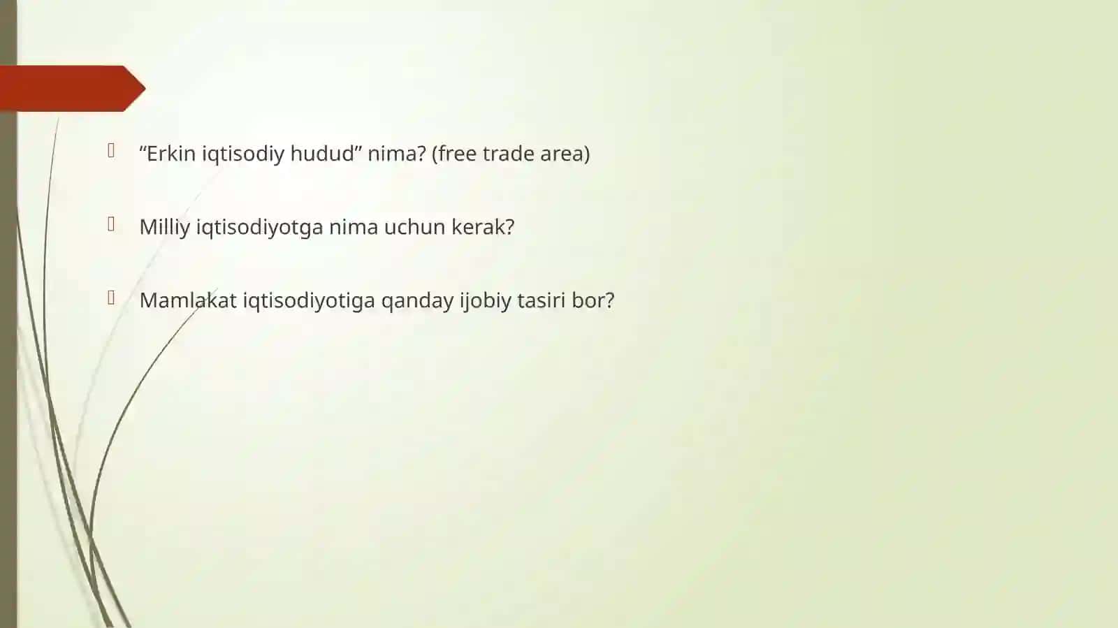 JAHON XO‘JALIGIDA ERKIN IQTISODIY HUDUDLARNING TUTGAN O‘RNI 3
