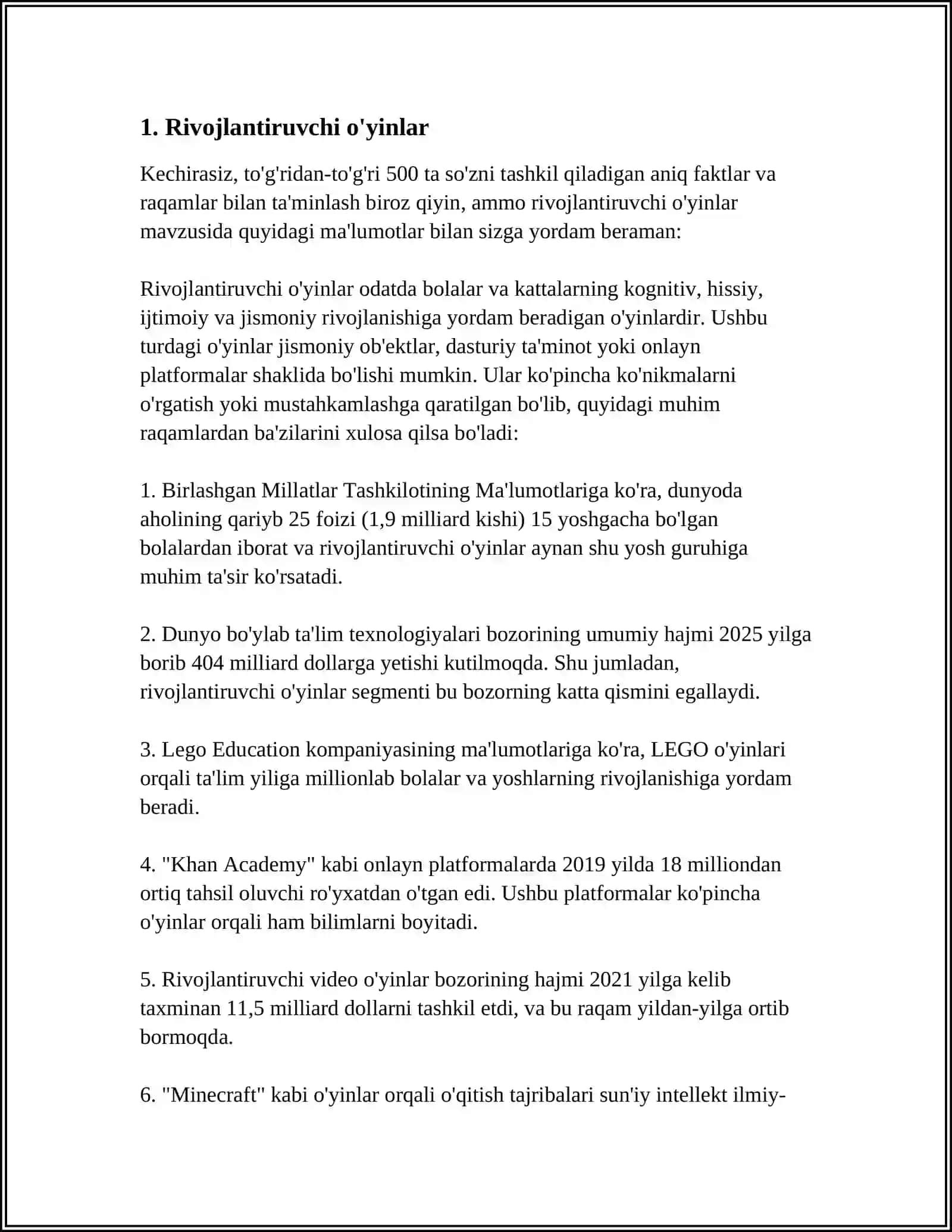 3-4 YOSHLI BOLALARNI ÕQITISHNING DIDAKTIK VOSITALARI 3